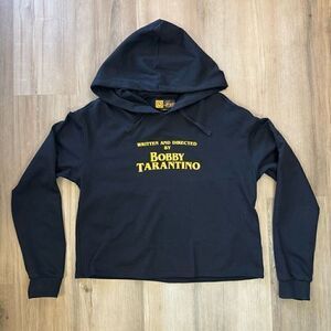 Logic Bobby Tarantino Black Crop Hoodie Sweatshirt Sweater Women’s Large